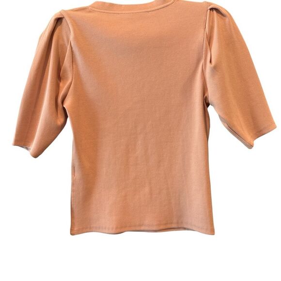 White House Black Market Puff Sleeve Top - Picture 2 of 4